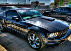 Ford Mustang GT 500, Chrom