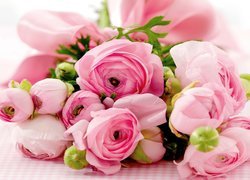 Ranunkulus, Azjatycki, Jaskier, Wiązanka