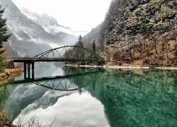 Most, Górska, Rzeka, Mgła