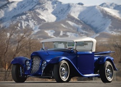 Niebieski, Ford, Eclipse, Roadster, 1932