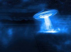 UFO, Łuna, Światło