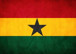 Flaga, Państwa, Ghana
