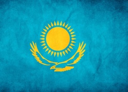 Flaga, Państwa, Kazachstan