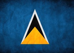 Flaga, Państwa, Saint Lucia