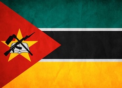 Flaga, Państwa, Republika Mozambiku