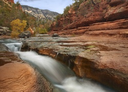 Arizona, Stany, Zjednoczone, Park, Skały, Rzeka