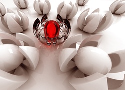 Jajka, Porcelanowe, Dekoracja