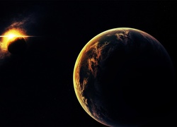 Planety, Prześwit, Słońca