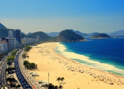 Plaża, Copacabana, Rio De Janerio