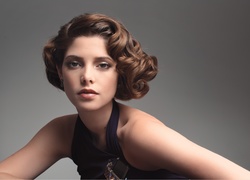 Ashley Greene, Brunetka, Czarny, Top