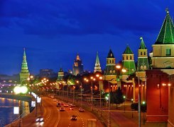 Moskwa, Kreml, Mur