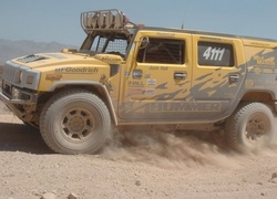 Hummer H2, Rajd, Piasek