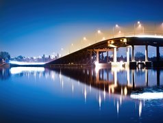 William R. Bennett Bridge, Most, Kanada