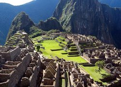 Peru, Machu Picchu, Góry, Ruiny
