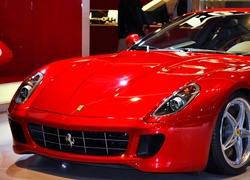 Czerwone, Ferrari, Salon