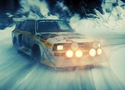 Zima, Rajd, Audi Quattro