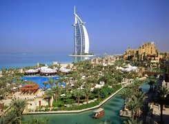 Burj Al Arab, Hotel, Morze, Dubai