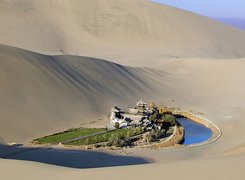 Dunhuang, Miasto, Oaza, Chiny