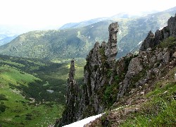 Góry, Skały, Dolina