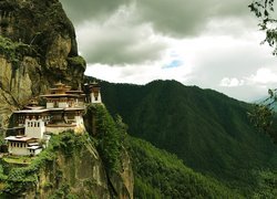 Bhutan, Himalaje, Świątynia, Paro Taktsang