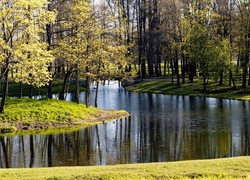 Park, Rzeka