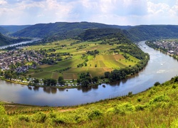 Panorama, Miasta, Wielka, Rzeka