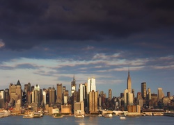 Nowy Jork, Wieżowce, Panorama, Miasta