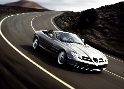 Droga, Góry, Mercedes SLR