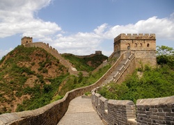 Wielki, Mur, Chiński, Zieleń