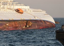 Okaleczona, Costa Concordia
