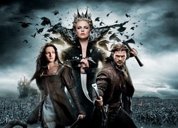 Królewna Śnieżka I Łowca, Charlize Theron, Kristen Stewart, Chris Hemsworth