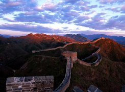 Wielki Mur Chiński, Chmury