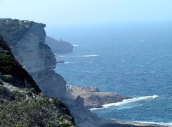 Francja, Bonifacio, Morze, Skały