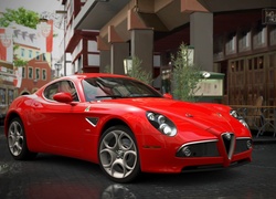 Alfa Romeo 8C Kompetizione, Ulica