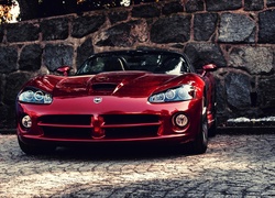 Bordowy, Dodge, Viper