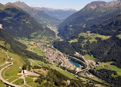 Góry, Panorama, Miasta