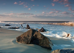 Morze, Fale, Plaża