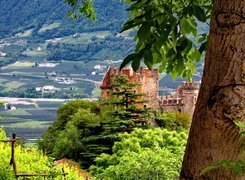 Ruiny, Zamek, Panorama