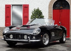 Ferrari 250 Spider, Czarny, Kabriolet