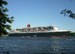 Statek, Pasażerski, Queen Mary 2