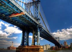 Manhattan, Bridge, Nowy, Jork