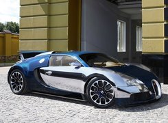 Budynek, Plac, Bugatti Veyron