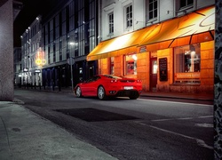 Czerwone, Ferrari, Szara, Ulica