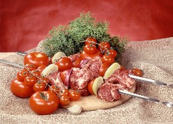 Surowe, Szaszłyki, Pomidorki, Grill