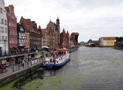 Gdańsk, Żuraw, Pobrzeże, Statek