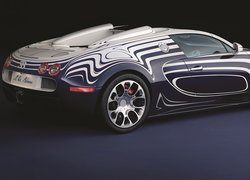 Samochód, Bugatti Veyron, Zebra