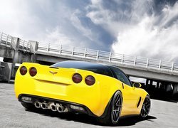 Żółty, Chevrolet, Corvette Z06