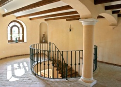 Wnętrze, Korytarz, Schody