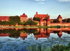 Zamek, Malbork, Rzeka, Nogat