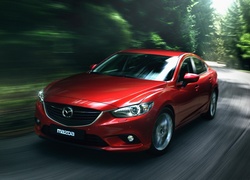 Mazda 6, Droga, Las